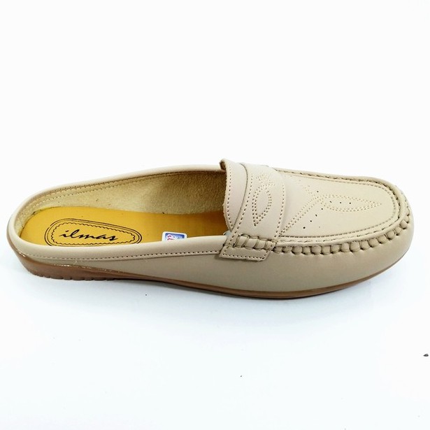 Sepatu Slop Wanita ILS05 Cream Shopee Indonesia Sepatu Slop Wanita ILS05 Cream Shopee Indonesia