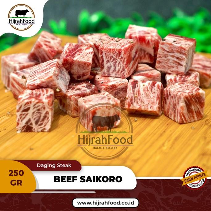 

Beef Saikoro Wagyu Meltique Cubes Premium | Daging Sapi Saikoro 250 gr
