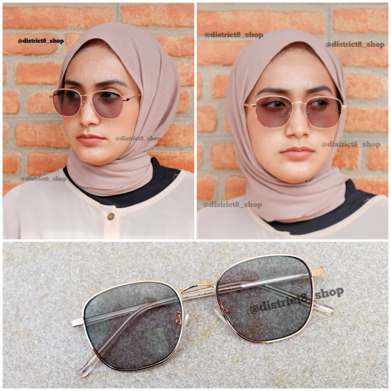 Exoya - Frame Kacamata Kuzaku Rose Gold