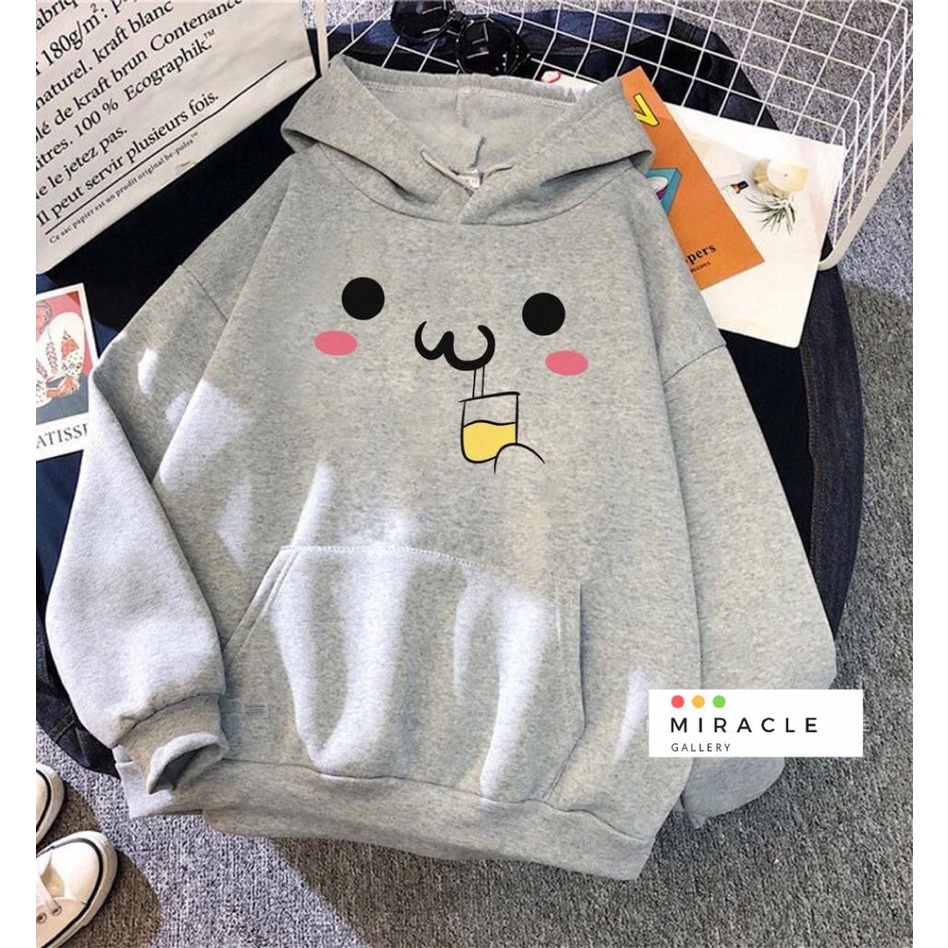 Sweater Hoodie Couple / Jaket pasangan PIKA COUPLE Unisex Bahan Fleece Premium