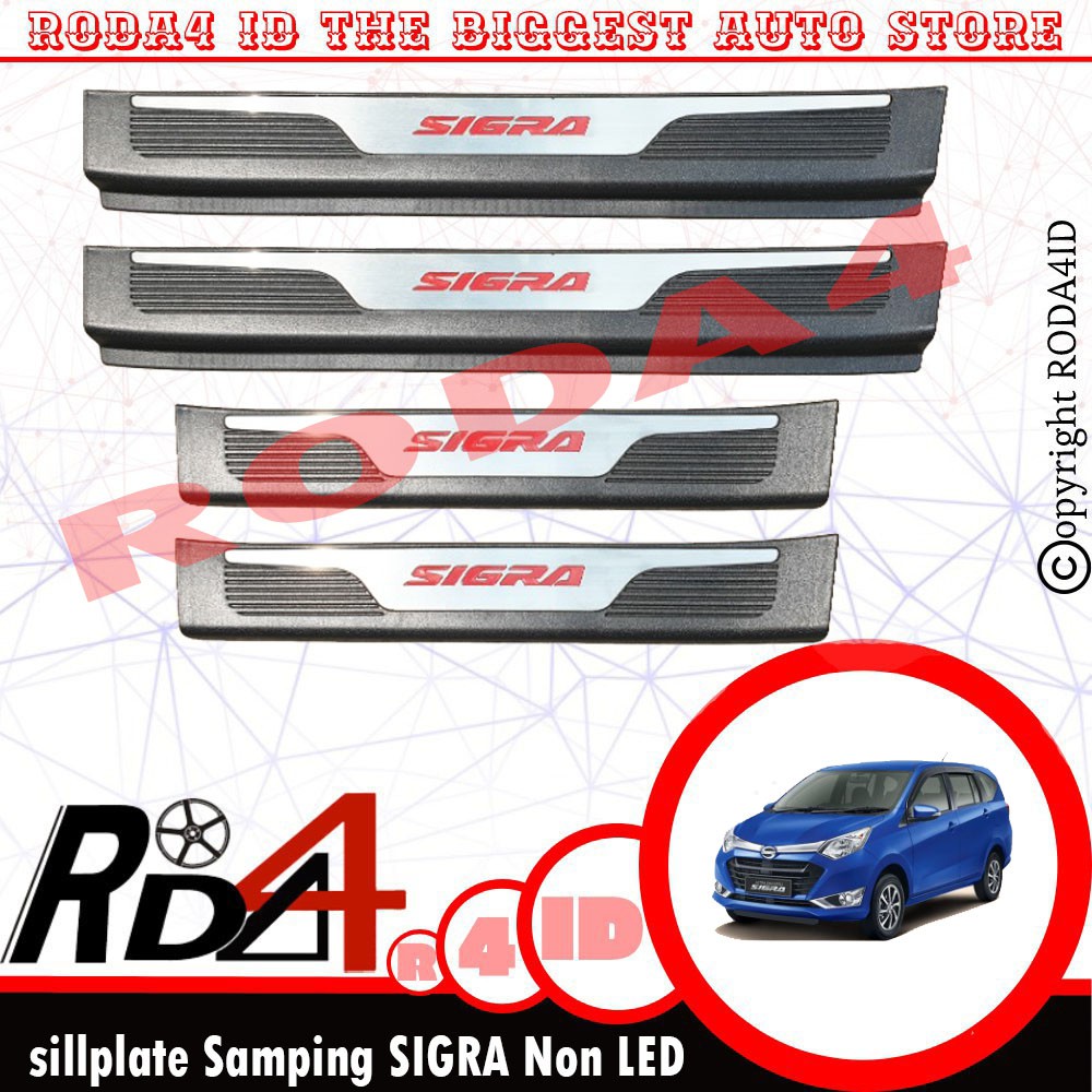 Sillplate Samping SIGRA ORIGINAL Non LED