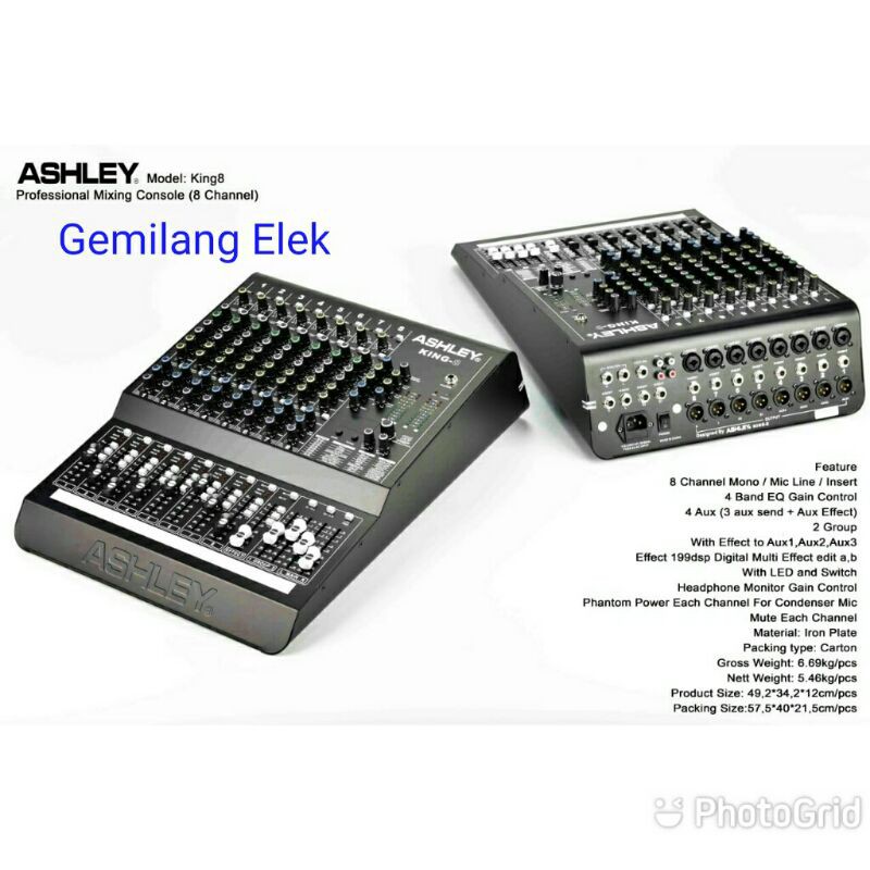 Mixer ASHLEY KING 8 Original