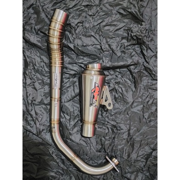 knalpot jupiter mx 200cc mp2 muffler sr-7 series drag
