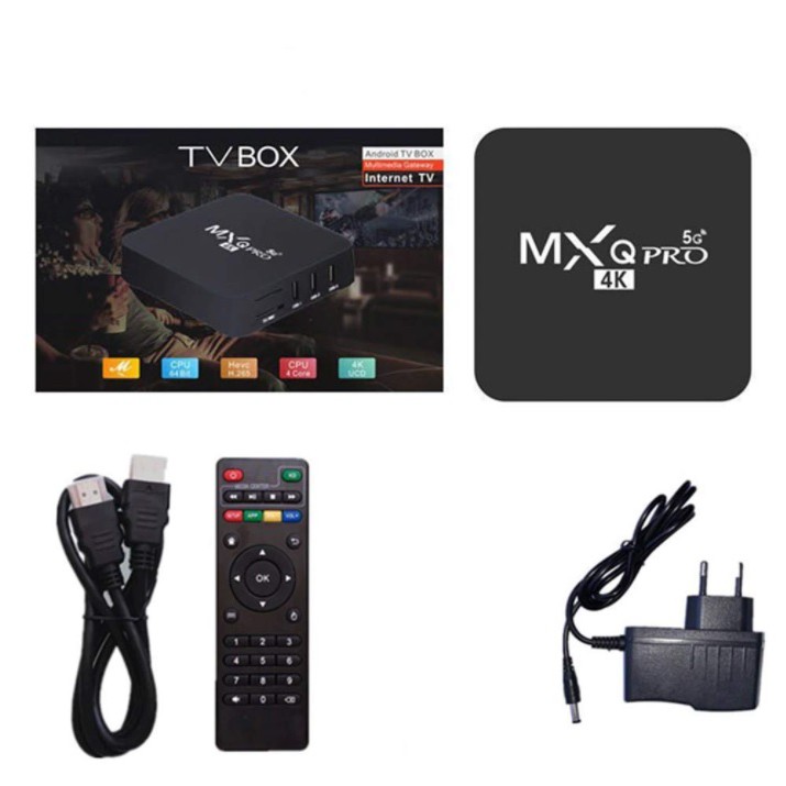 TV BOX ANDROID 9.0 2G+16G MXQ PRO 5G 4K UCD 3840X2160