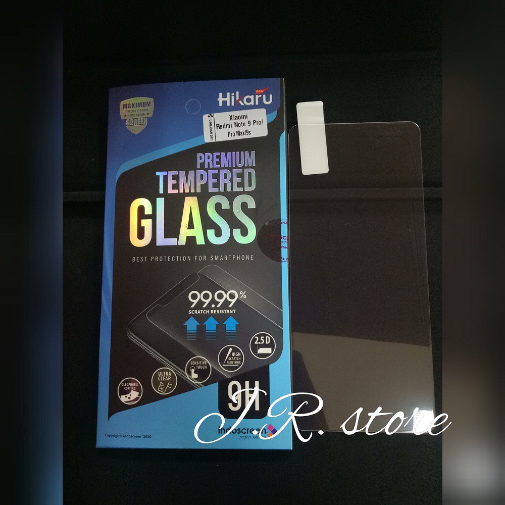 HIKARU BENING TEMPERED GLASS XIAOMI REDMI NOTE 9 / NOTE 9 PRO / NOTE 8 / NOTE 8 PRO / NOTE 7 / NOTE 7 PRO / NOTE 6 / NOTE 6 PRO / NOTE 5 / NOTE 5 PRO /  NOTE 5A / NOTE 5A PRIME / NOTE 4X
