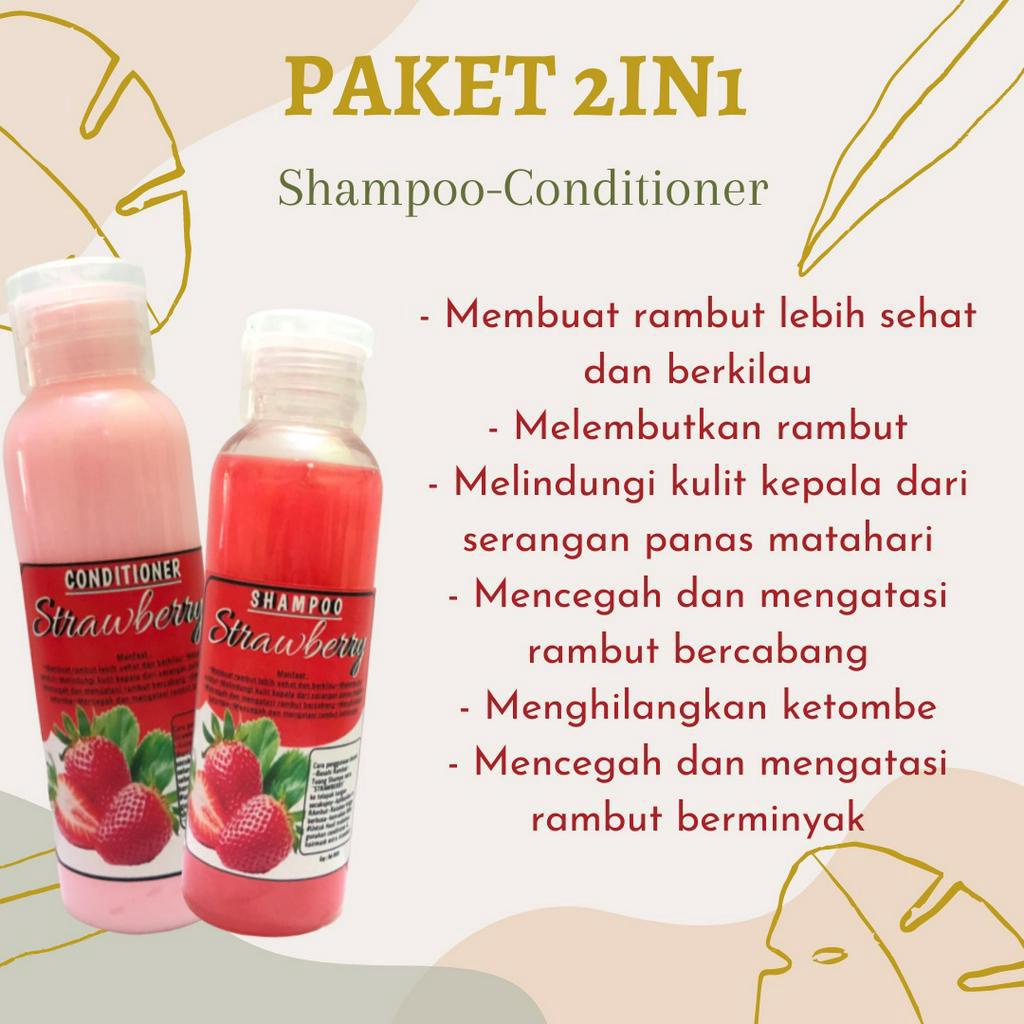 Paket shampo dan conditioner 2 in 1