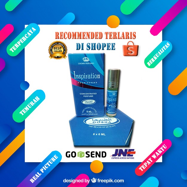 DOBHA - MINYAK WANGI - PARFUM DOBHA INSPIRATION 6ML GROSIR