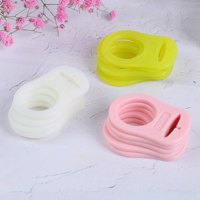 5pcs / Pak Klip Adapter Dot Bayi Bahan Silikon