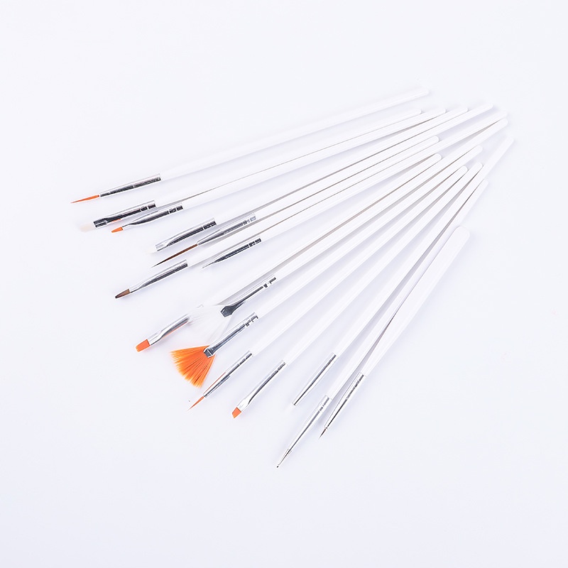 Kuas kuku kutek lukis set tools brush liner peralatan nail art