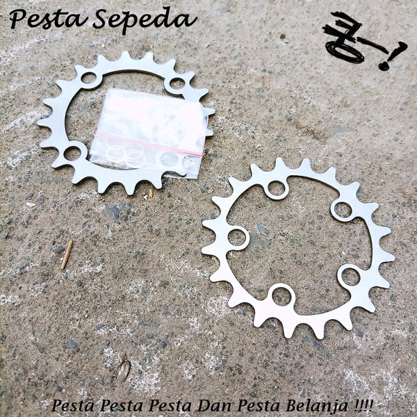 Chain Ring Crank 20T 4 Mata Dan 5 Mata Gear