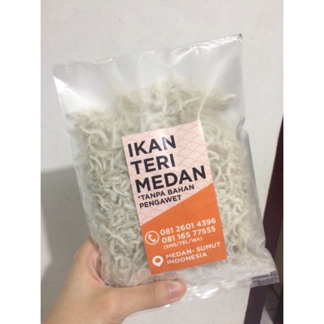 

Ikan Teri medan kualitas 1 super 1kg