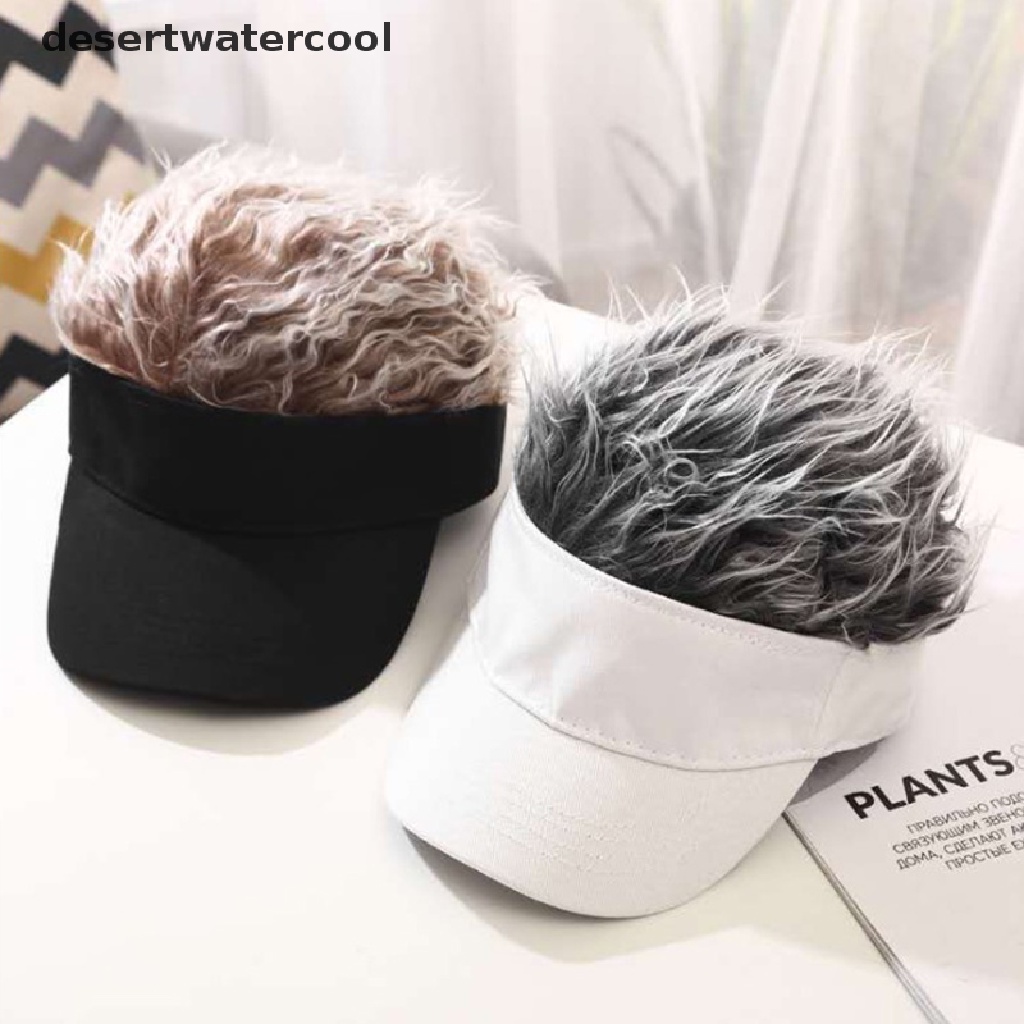 Deid 1pc Topi Baseball Dengan Hiasan Bulu Imitasi Untuk Pesta Halloween