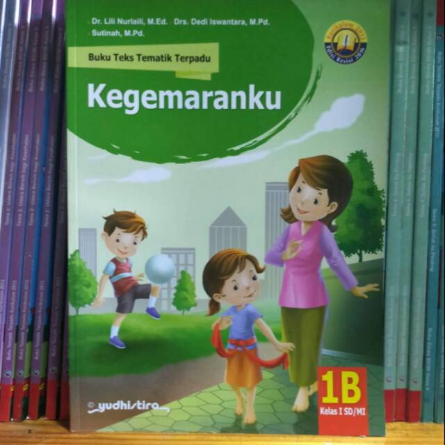 Buku Teks Tematik Terpadu 1B SD Kelas 1 Semester 1 Kurtilas Revisi