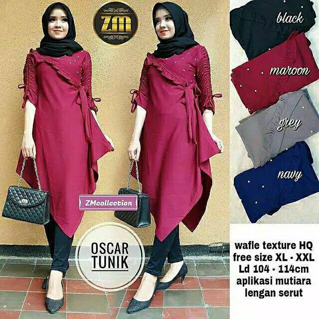 Oscar tunik baju wanita kekinian