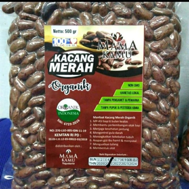 

Kacang Merah Organik 500 Gram