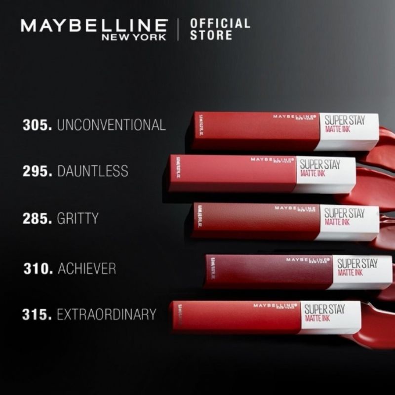 Maybelline Superstay Matte Ink 210 Versatile | Seductress | Shakeer | Delicate | Inititator-2