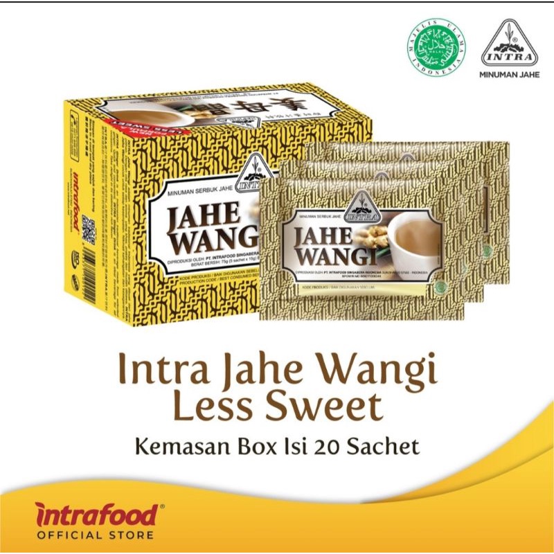 

Intra Jahe Wangi minuman serbuk jahe