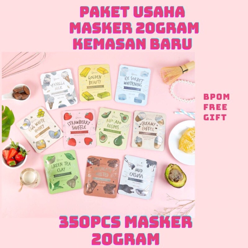 PAKET USAHA MASKER BY LEA GLORIA 350pcs Masker