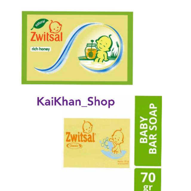 Zwitsal Baby Bar Soap - 70gram