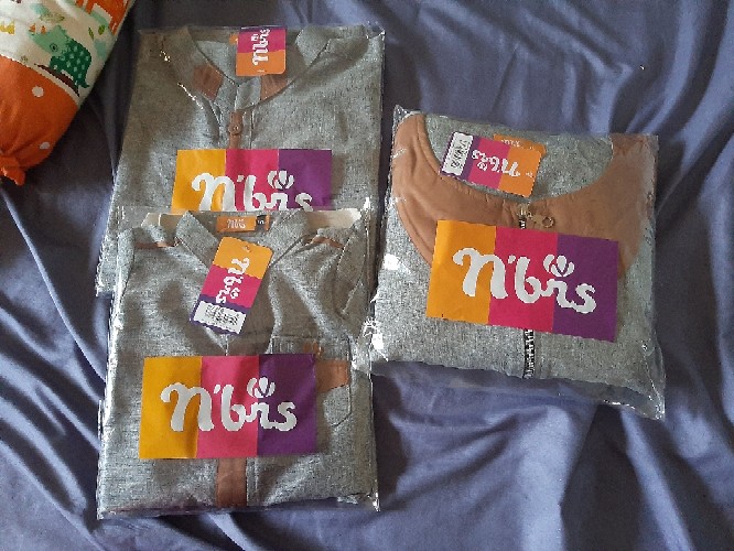 Nbrs/ Nibras Sarimbit/couple 89 Navy /couple 89 Brown