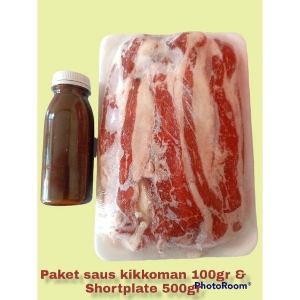 

Shortplate plus saus kikkoman