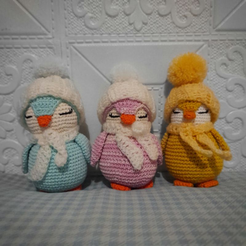 Amigurumi Pinguin/Boneka Rajut