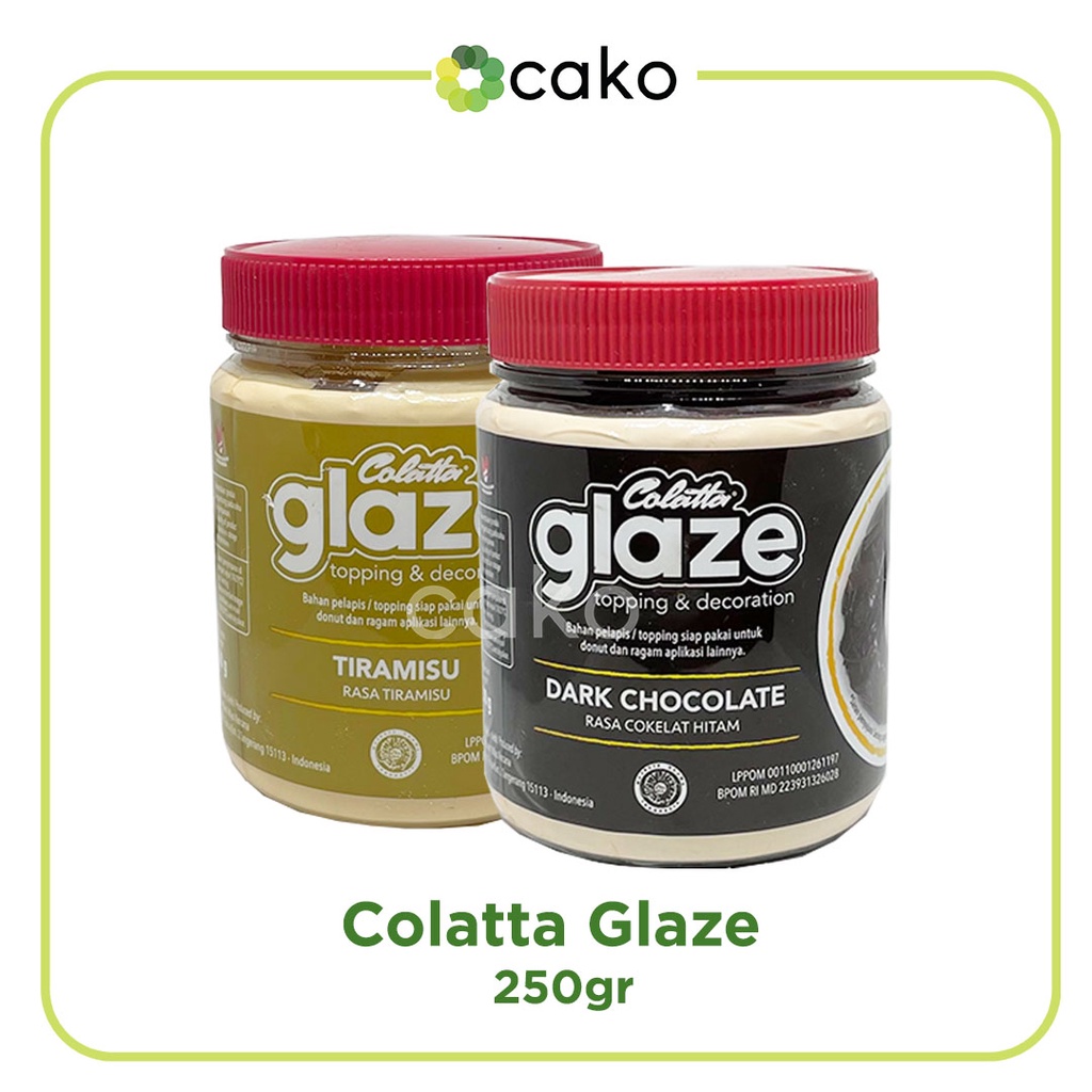 

Colatta Glaze - Tiramisu & Chocolate 250 GR