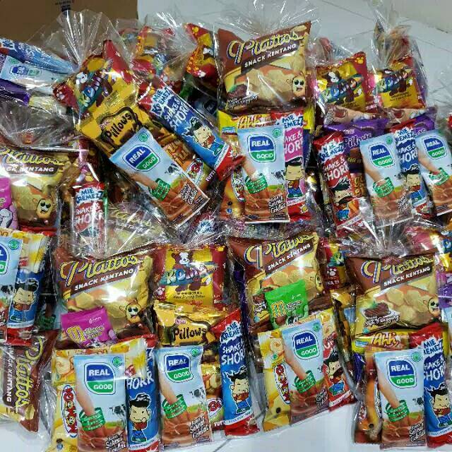 

PAKET SNACK ULTAH / BINGKISAN ULTAH / SNACK / GOODIE BAG ULTAH / SNACK MURAH / ULTAH / SOUVENIR