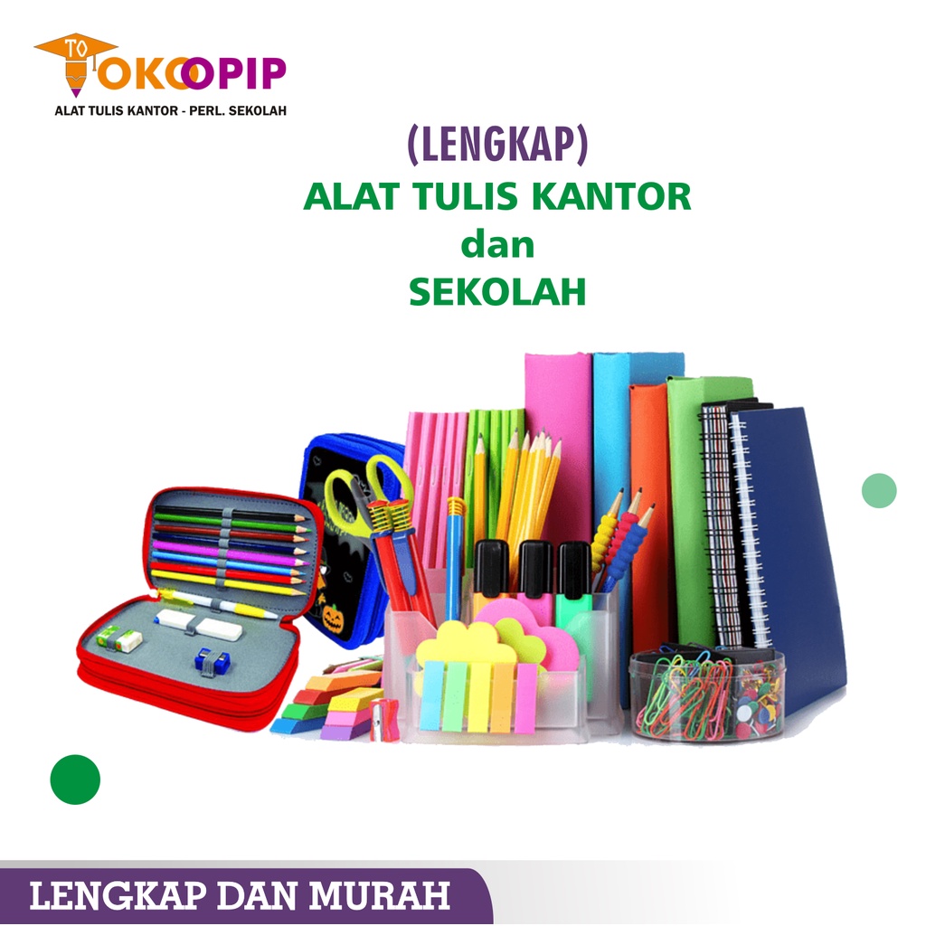 

LENGKAP (1) - MACAM-MACAM PENSIL, PENSIL WARNA, PULPEN, DAN SPIDOL