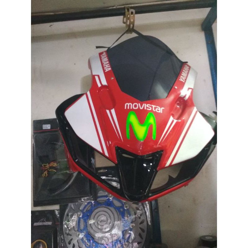 Cover headlamp/Kedok YAMAHA R15 V1 V2 Besic YAMAHA R15 V3 MERAH