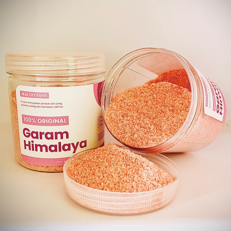 

RK60 GARAM HIMALAYA PINK PAKISTAN 500gr asli non rafinasi ping organik JSR import gunung himalayan