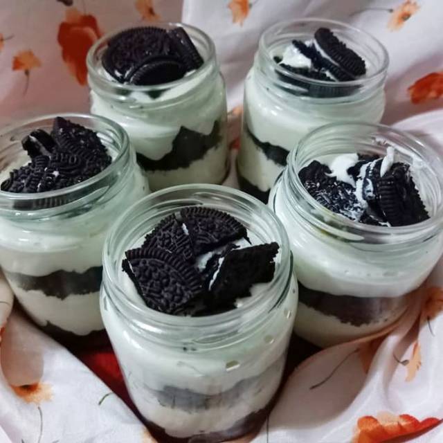 

Cheesecake in jar