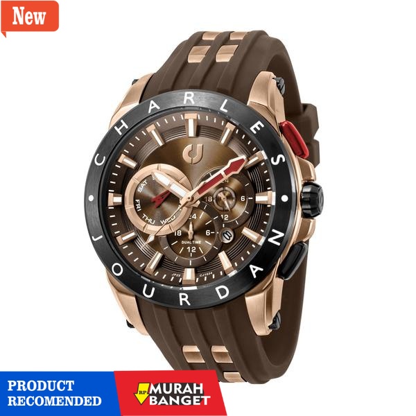 Jam tangan analog pria terbaik- Jam Tangan Charles Jourdan  Jam Tangan Pria CJ1034-1542M Original