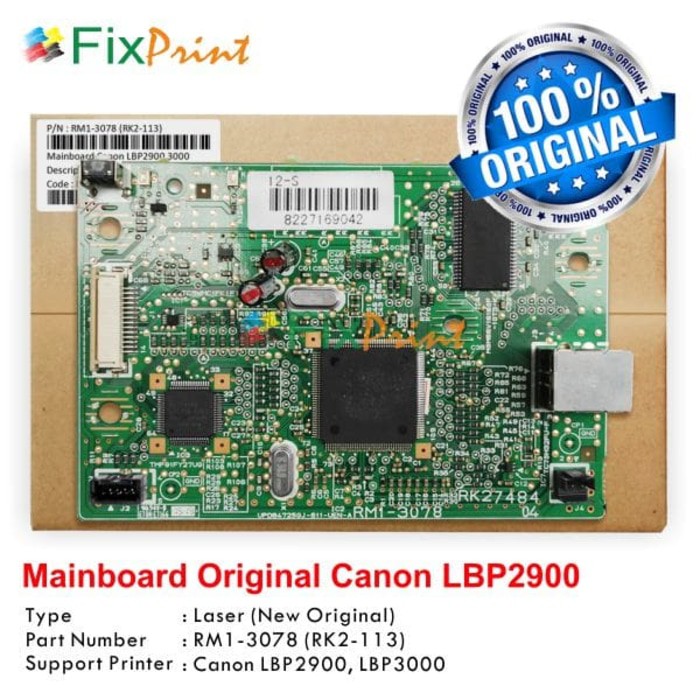 Mainboard Canon LBP-2900 LBP2900, Motherboard LBP-3000 New
