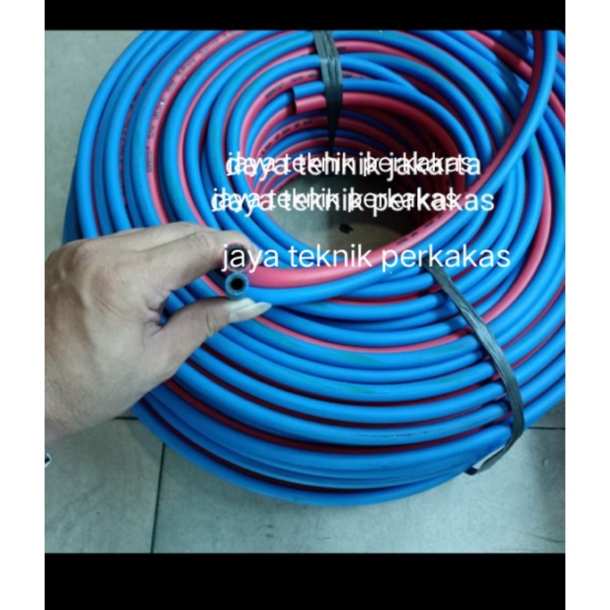 selang blender potong meteran - selang double - selang las double