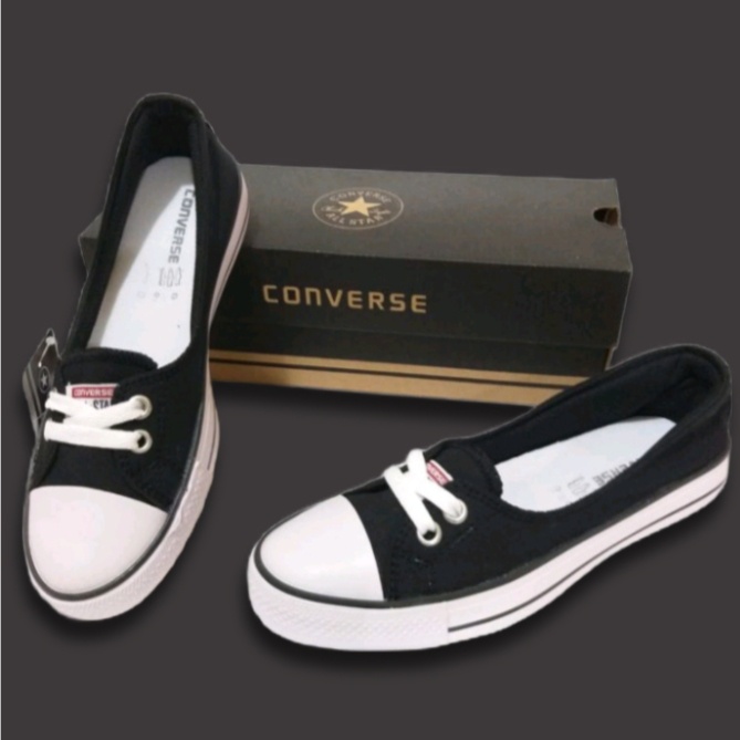 Terbaru!!sepatu flat shoes karakter wanita sneaker fashion+box bisa cod