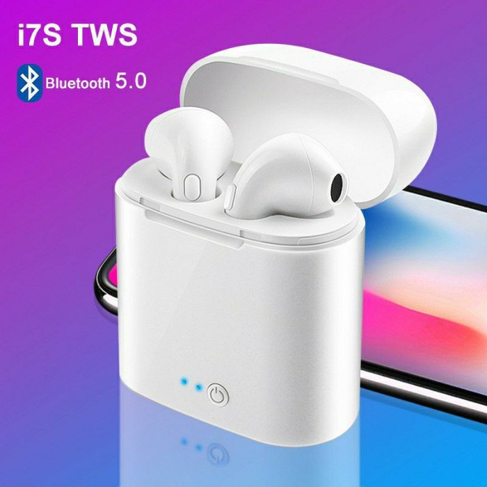 Headset TWS 4 Superbass Earphone Wireless Chaging Box TWS I12 I11 I7S