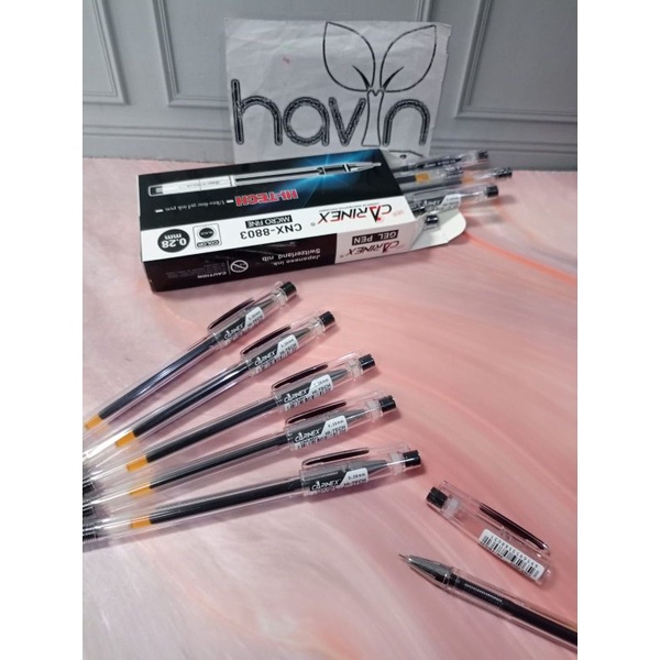 

(12pc) pen HI TECH 0.28MM/PEN GEL HITECH HI-TECH