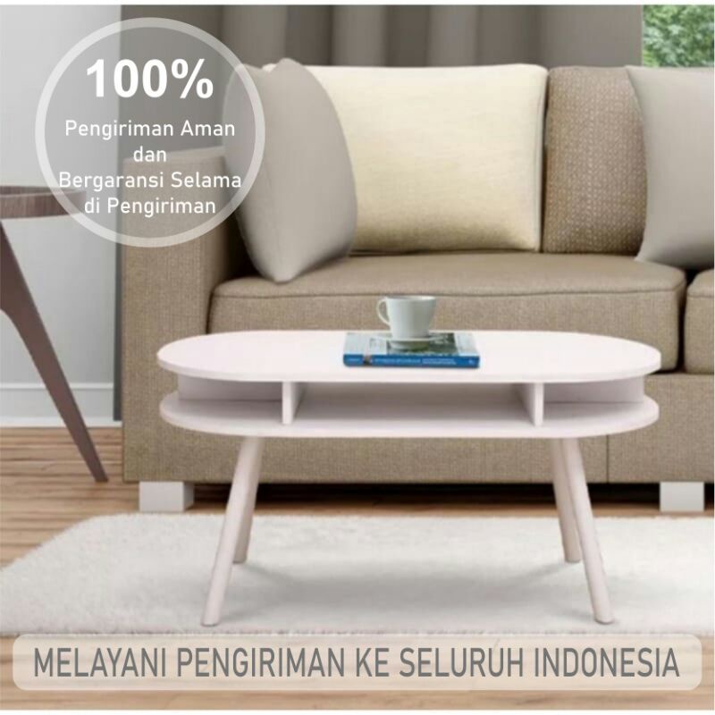 MEJA TAMU MINIMALIS 80X40X40