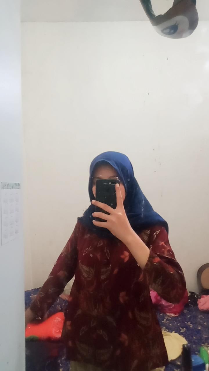 Tey-17 Batik Wanita Asj Sa Hrb026 Kenongo Kemeja Tosca Pendek