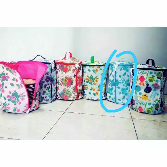 Dengan Lapis Busa Sarung Piring 21cm