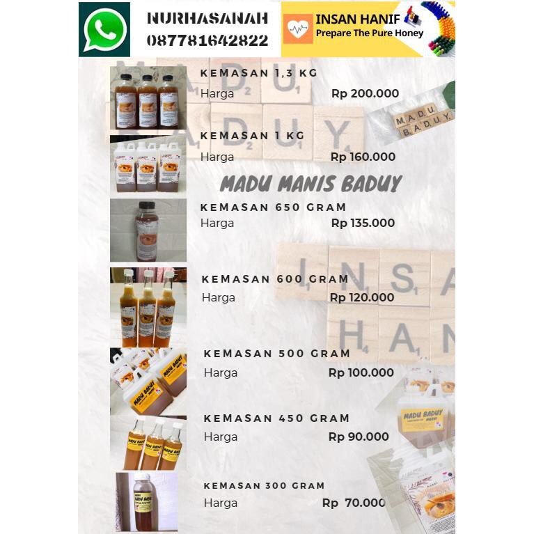 

MADU BADUY ASLI