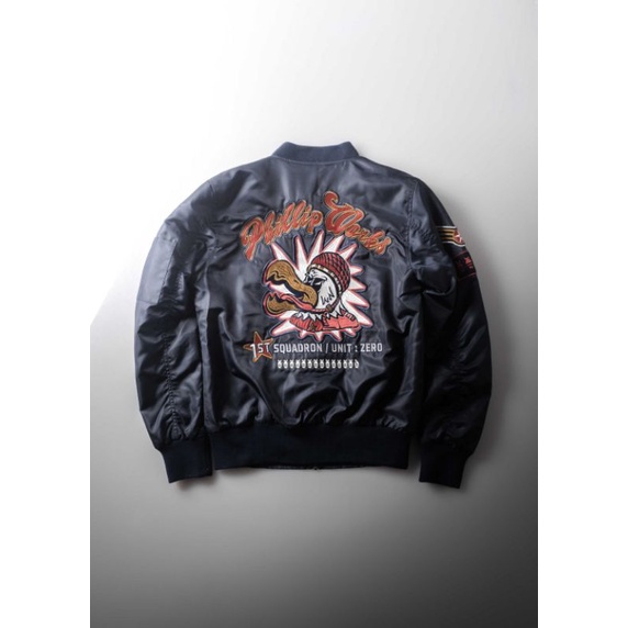JAKET UNIT ZERO BOMBER PHILLIP WORKS