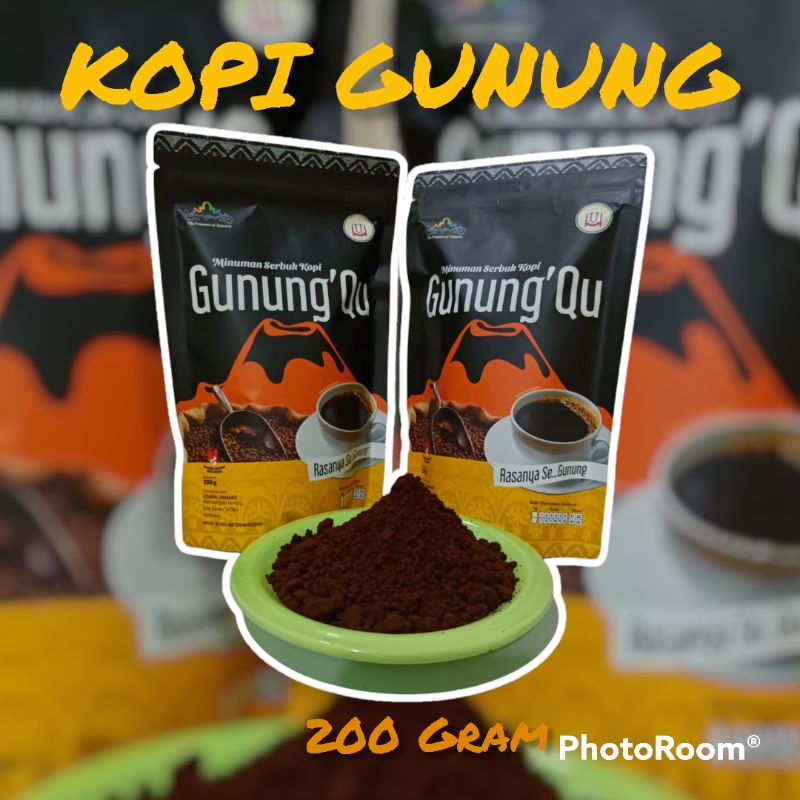 

KOPI GUNUNG 200Gram Kemasan Premium