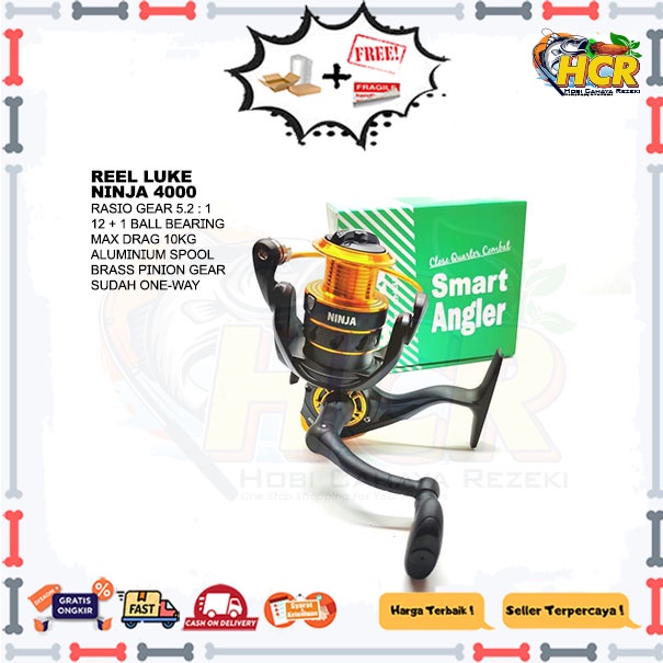 Reel Luke Ninja 4000
