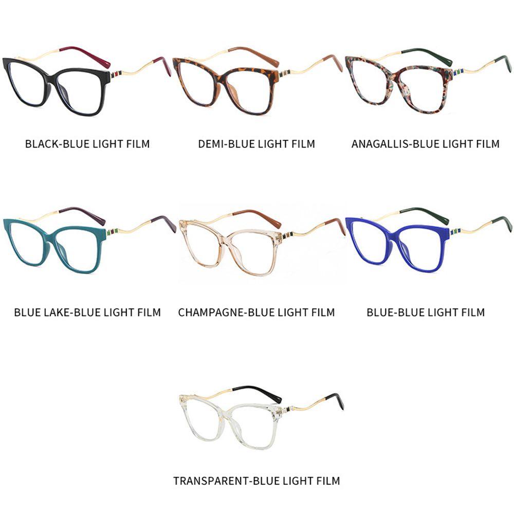 Mxbeauty Kacamata Anti Blue Light Wanita Bingkai Besar Blue Light Blocking Anti Radiasi Komputer Eyeglasses