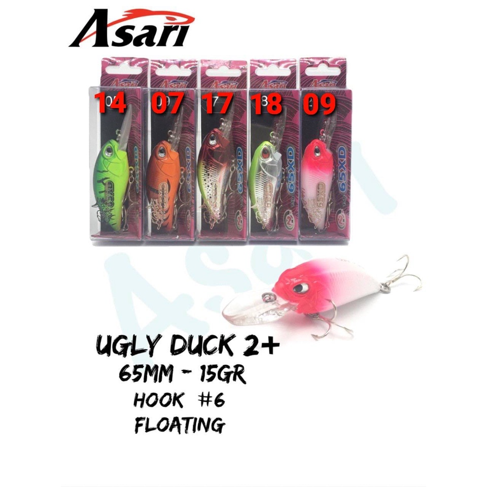 Lure ASARI UGLY DUCK 2+ 65XD