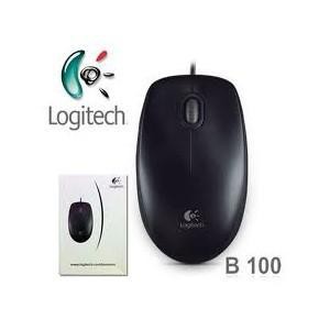 Mouse usb logitech B100 garansi resmi original