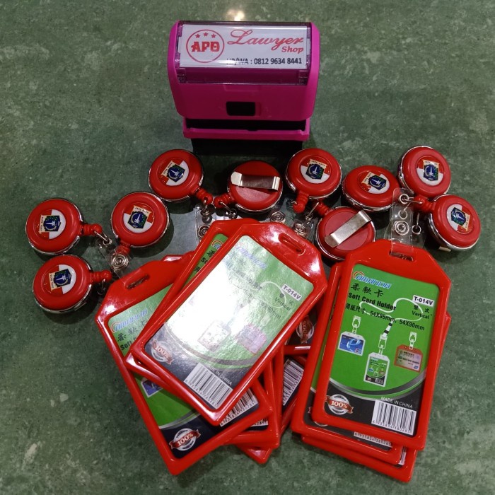 

Bagus Name Tag Id Card Tempat Kartu Plus Yoyo Putar Logo Dki Jaya Raya Sale!!!