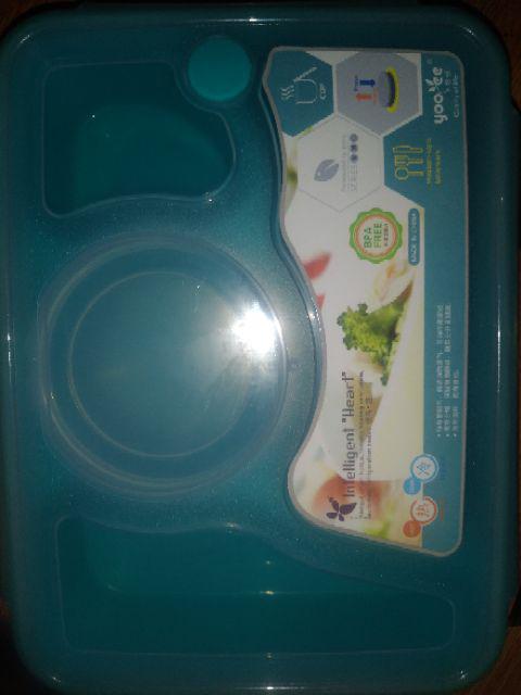 Yooyee Sekat 4 Sup Lunch Box Sekat 4 Sup Yooyee 415 + 5 Pcs Sponge Spon S1
